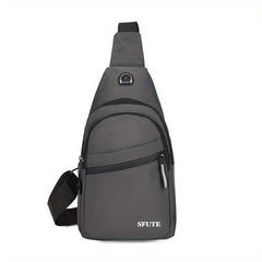Men's Crossbody Bag Waterproof Shoulder Bag