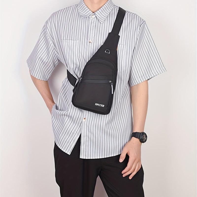 Men's Crossbody Bag Waterproof Shoulder Bag