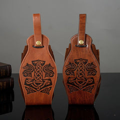 Vintage Medieval Handbag Viking Style Coin Purse Belt Bag for Men and Women
