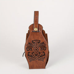 Vintage Medieval Handbag Viking Style Coin Purse Belt Bag for Men and Women
