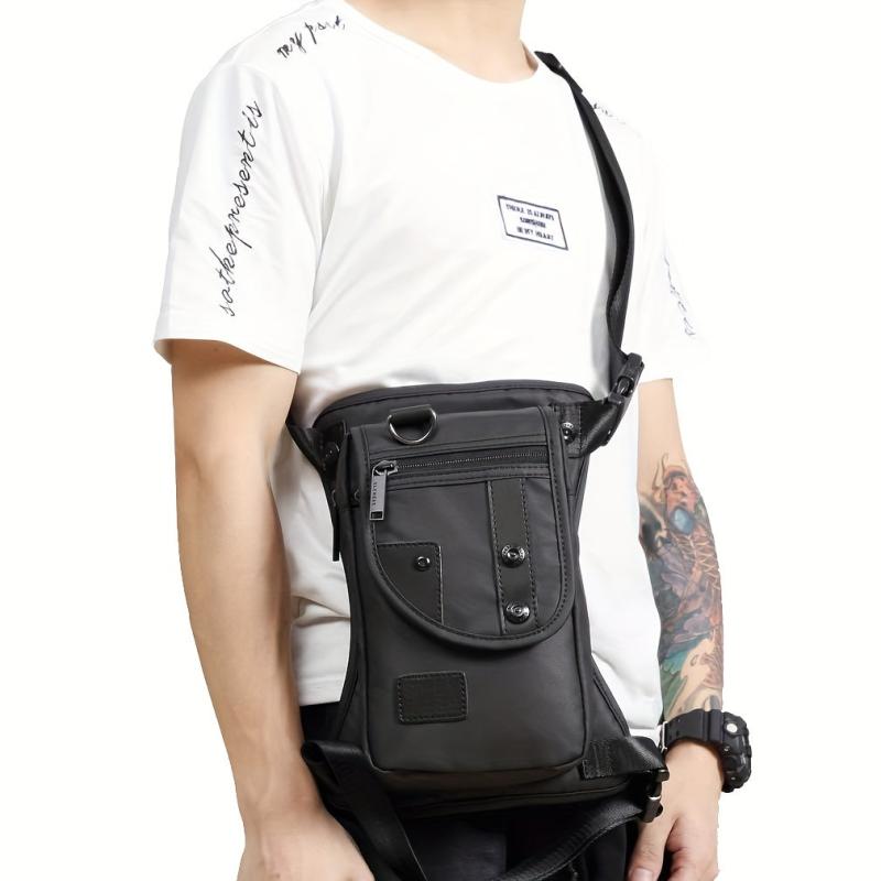 Men's Outdoor Leg Bag Large Capacity Sports Waist Bag