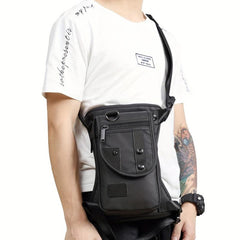 Men's Outdoor Leg Bag Large Capacity Sports Waist Bag