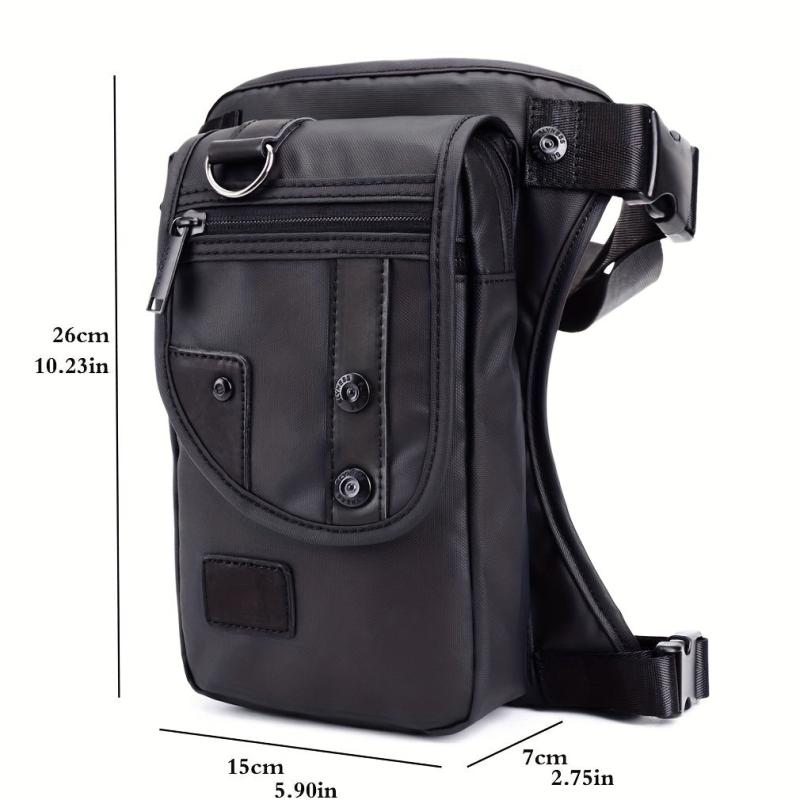 Men's Outdoor Leg Bag Large Capacity Sports Waist Bag