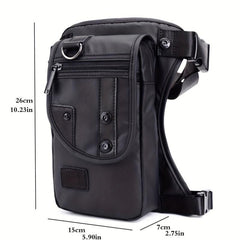 Men's Outdoor Leg Bag Large Capacity Sports Waist Bag