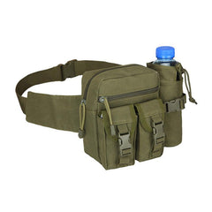 Men's Waist Pack Water Bottle Pouch Phone Bag Outdoor Sports