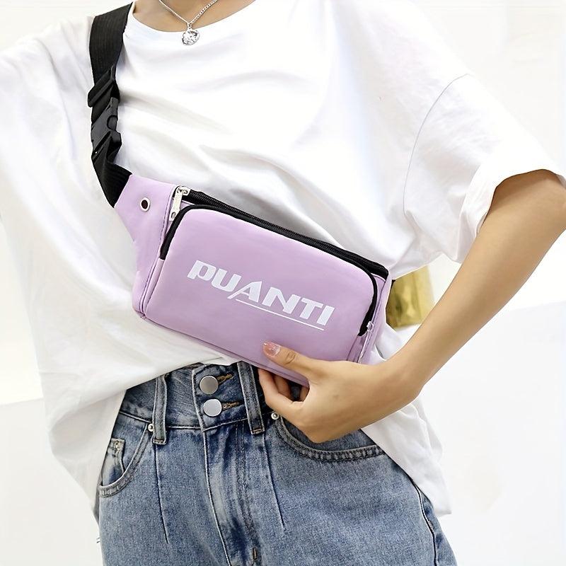 Women Fanny Pack Sports Shoulder Bag Lightweight Crossbody Bag