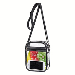 Transparent Casual Crossbody Bag Portable Waterproof Beach Bag