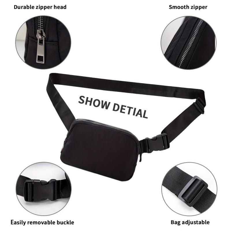 Functional Chest Bag for Women/Men Student Commuter Crossbody Bag