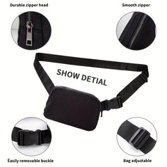 Functional Chest Bag for Women/Men Student Commuter Crossbody Bag