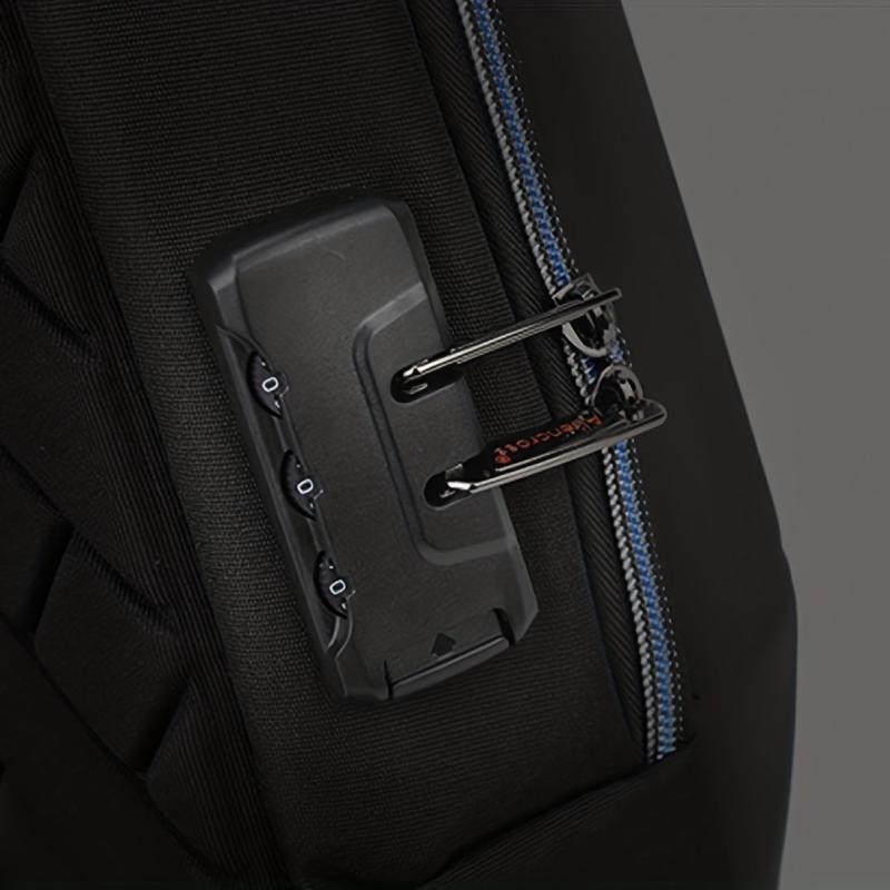 Men's Laptop Backpack USB Charging Anti theft Large Capacity Work Travel
