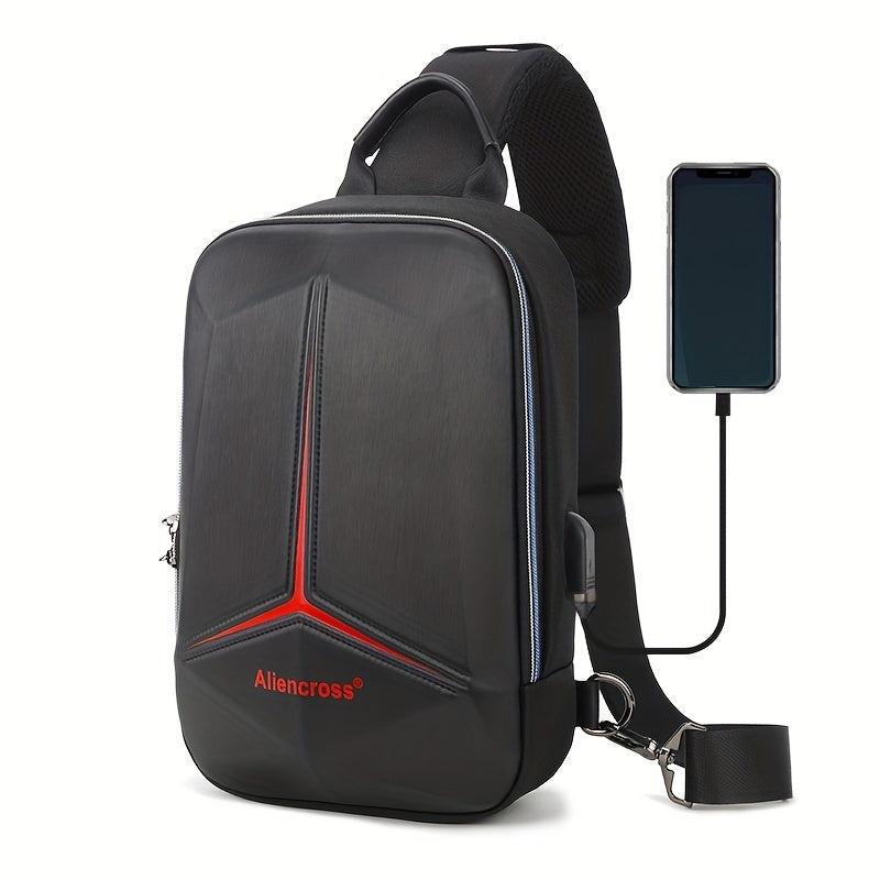 Men's Laptop Backpack USB Charging Anti theft Large Capacity Work Travel
