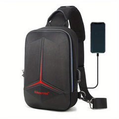 Men's Laptop Backpack USB Charging Anti theft Large Capacity Work Travel