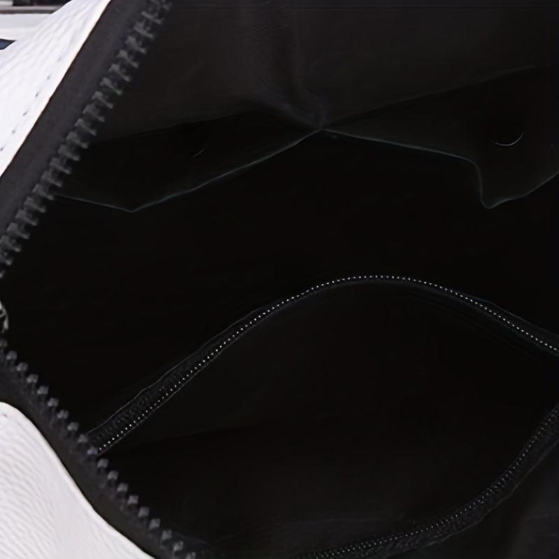 Large Capacity Casual Backpack with Detachable Strap and Bear Pendant
