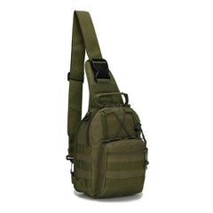 Men's Camo Tactical Chest Bag Outdoor Travel Messenger Bag