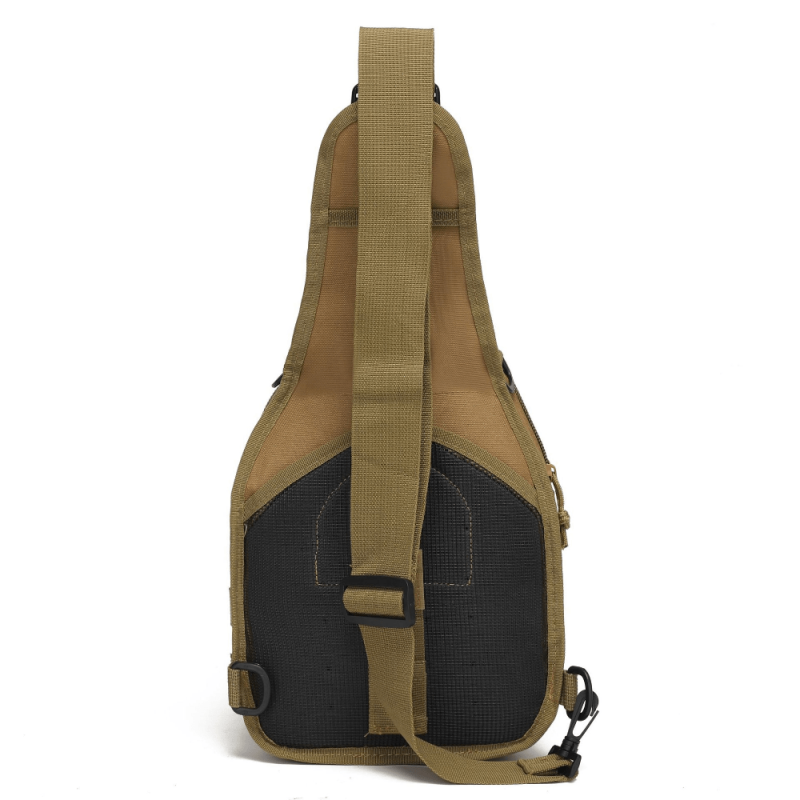 Men's Camo Tactical Chest Bag Outdoor Travel Messenger Bag