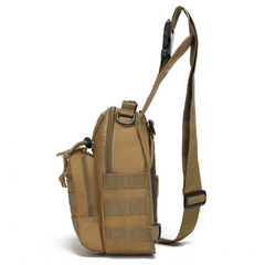 Men's Camo Tactical Chest Bag Outdoor Travel Messenger Bag