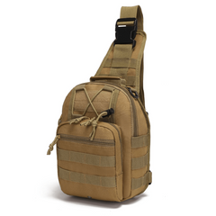 Men's Camo Tactical Chest Bag Outdoor Travel Messenger Bag
