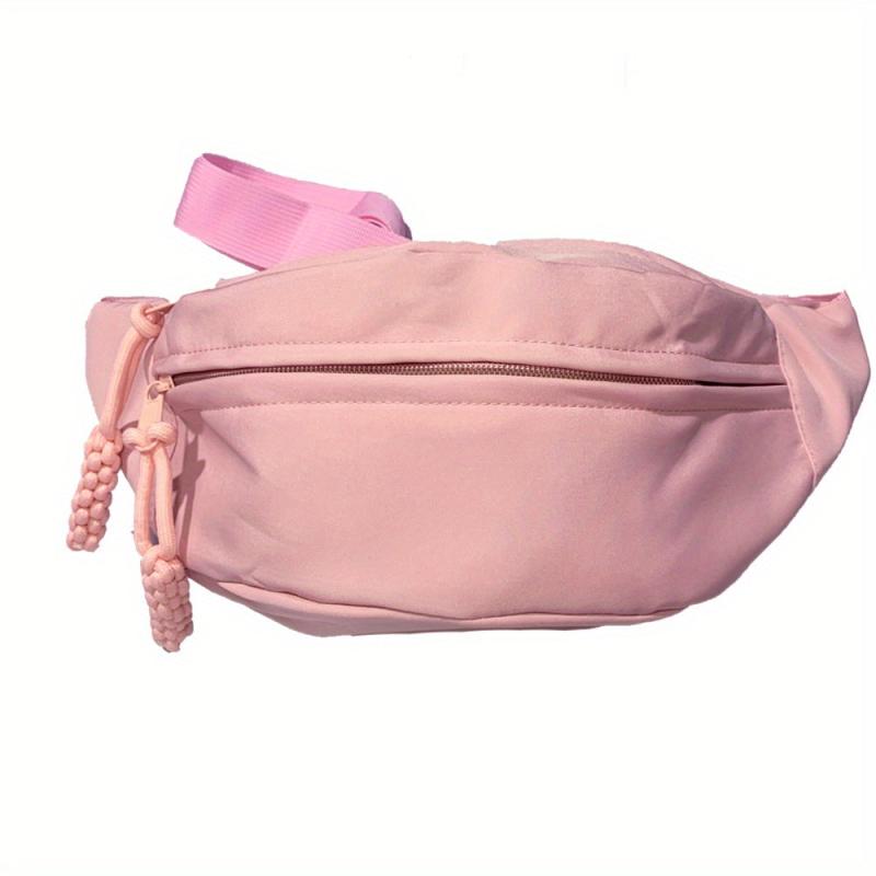 Sporty Crossbody Bag Chest Bag Zipper Casual Shoulder Purse