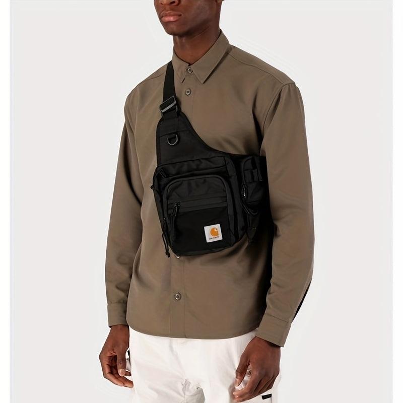Men Chest Bag Crossbody Sling Shoulder Bag Large Capacity