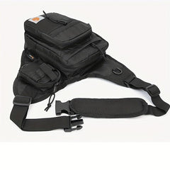 Men Chest Bag Crossbody Sling Shoulder Bag Large Capacity