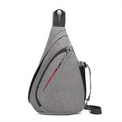 Men's Oxford Cloth Casual Chest Bag
