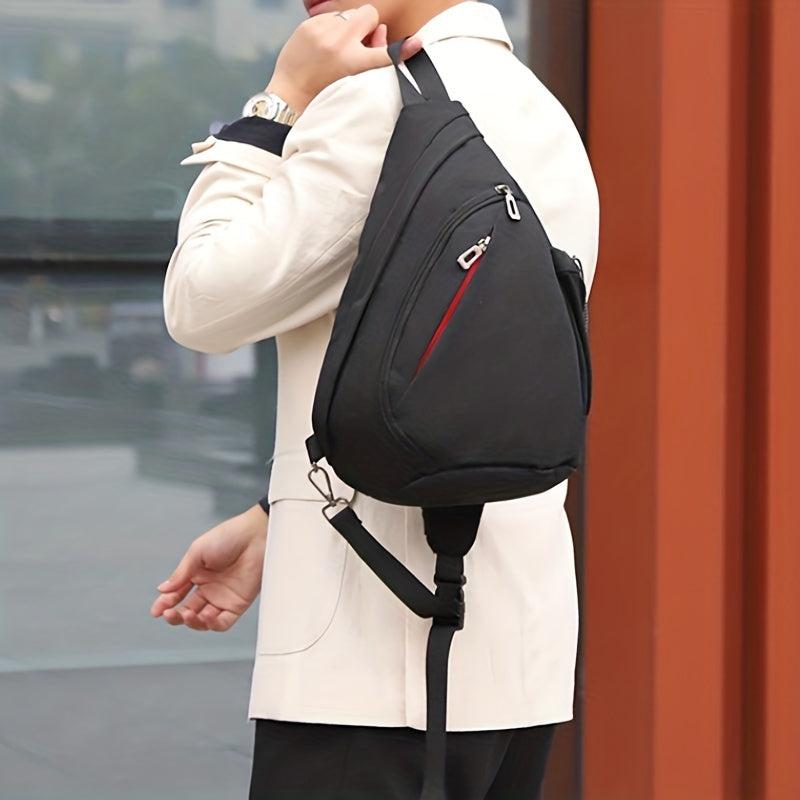 Men's Oxford Cloth Casual Chest Bag