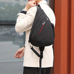 Men's Oxford Cloth Casual Chest Bag