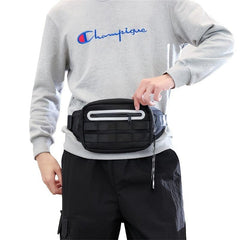 Men's Reflective Crossbody Bag Anti-Scratch Waterproof Shoulder Bag