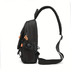Men's Casual Chest Bag Multiplication Shoulder Bag Outdoor Travel Crossbody Bag