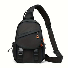 Men's Casual Chest Bag Multiplication Shoulder Bag Outdoor Travel Crossbody Bag