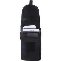 Black Waist Bag Outdoor Sports Fanny Bag for Hiking Cycling