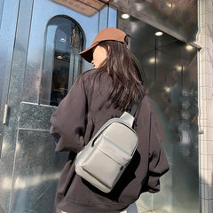 Unisex Sports Waist Bag Chest Bag Backpack