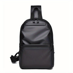 Men's Waterproof Crossbody Chest Bag Large Capacity Backpack