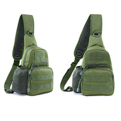 Men's Multifunctional Tactical Shoulder Bag for Cycling Hiking