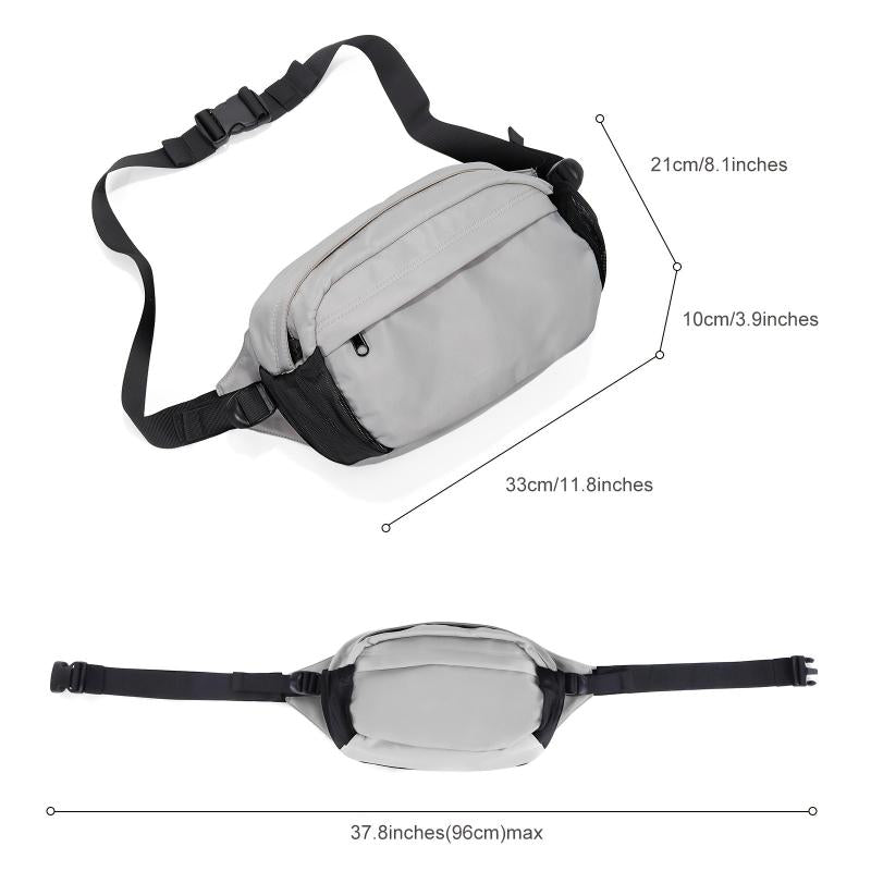 Sports Waist Bag for Running Marathon Ultra Thin Invisible Chest Bag