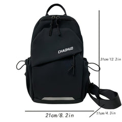 Sling Backpack Chest Bag For Men Women Crossbody Body Shoulder Bag