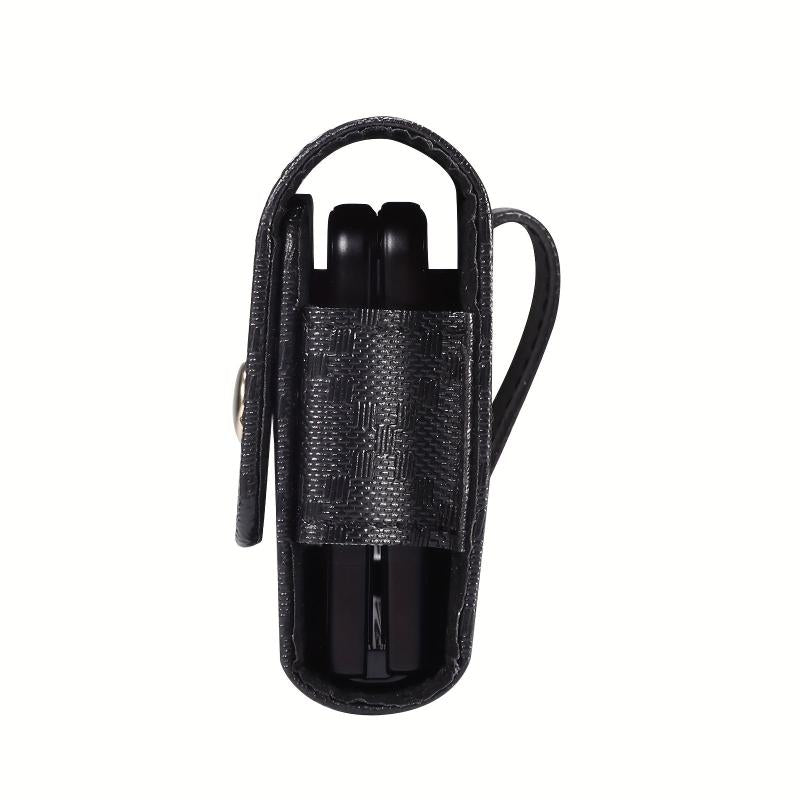 Men's Leather Waist Bag Mobile Phone Fanny Pack Belt Clip Bag