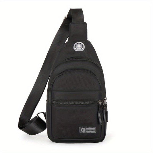 Large Capacity Oxford Chest Bag Men's Shoulder Messenger Bag
