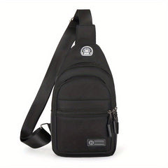 Large Capacity Oxford Chest Bag Men's Shoulder Messenger Bag