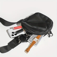Men's Crossbody Bag Multifunctional Shoulder Bag for Hiking Running Cycling
