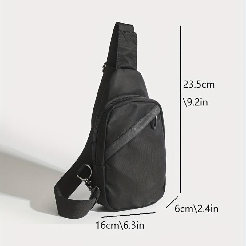 Men's Crossbody Bag Multifunctional Shoulder Bag for Hiking Running Cycling