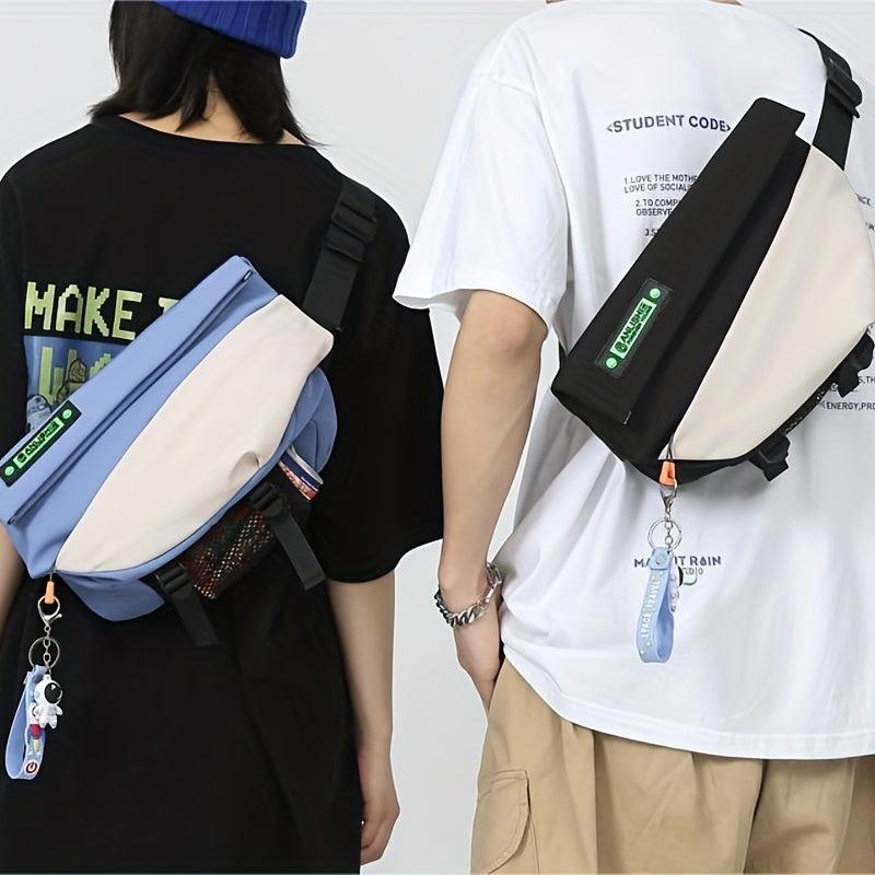 Locomotive Connector Men's Chest Bag Casual Crossbody Bag