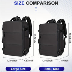 Outdoor Travel Backpack with Shoe Compartment Lightweight Rucksack