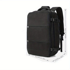 Outdoor Travel Backpack with Shoe Compartment Lightweight Rucksack