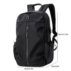 Nylon Backpack USB Charging Port Business Laptop Daypack