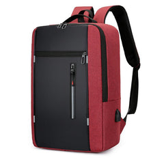 Canvas Laptop Backpack Lightweight Travel Daypack