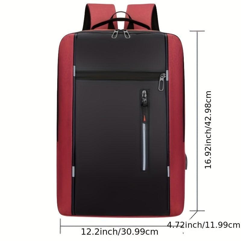Canvas Laptop Backpack Lightweight Travel Daypack