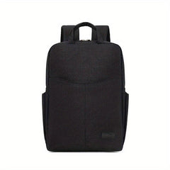Minimalist Zipper Backpack Solid Rucksack Laptop All Match