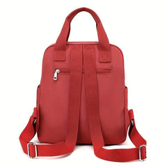 Argyle Quilted Backpack Women's Top Handle Daypack Purse