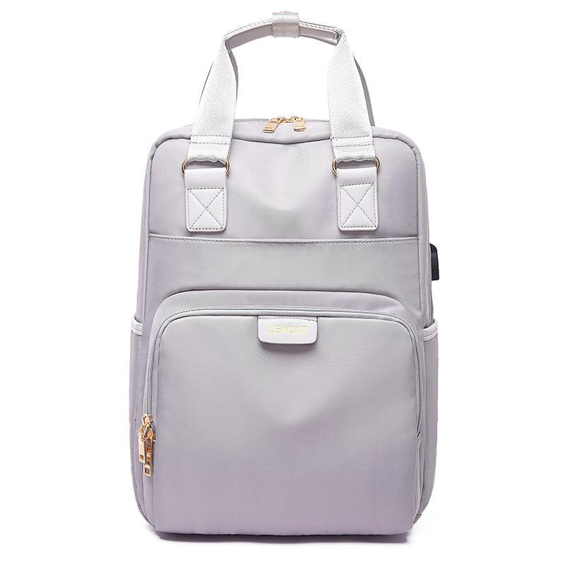 Large Capacity USB Laptop Backpack Preppy School Daypack
